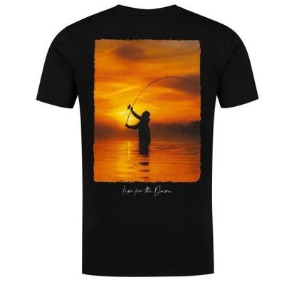 Korda Tričko Sunrise Tee Black