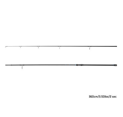 Delphin Prút Opium BlacxCarp 3G TechnoCork 12ft 360cm 3,25lbs 2diel