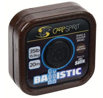Carp Spirit Šnúra Ballistic Camo Brown 20m