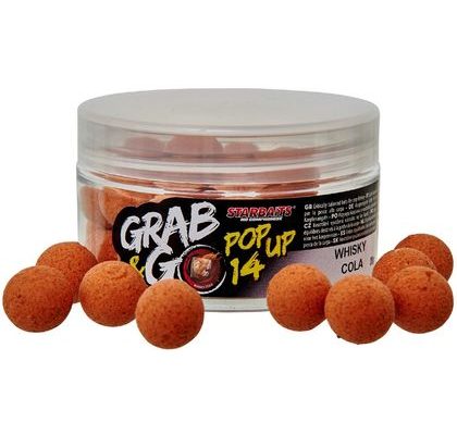 Starbaits Plávajúce boilies Pop Up Global Whisky Cola 14mm 20g