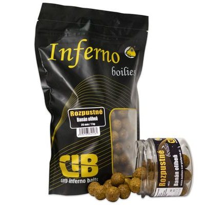 Carp Inferno Rozpustné Boilies Nutra Line Banán/Kalamár