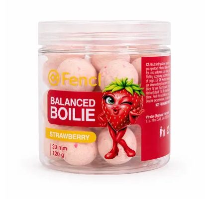 Fencl Balanced Boilie Strawberry 120g