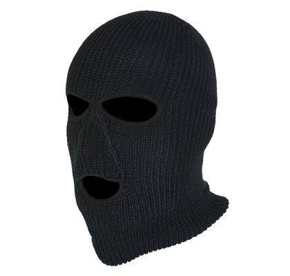 Norfin Kukla Hat-Mask Knitted Black