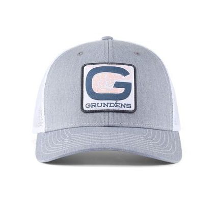 Grundéns Kšiltovka G-Shrimp Trucker Heather Grey O/S