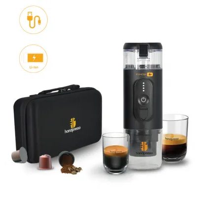 Handpresso Kávovar na batérie s kufrík E-presso plus Set 110ml