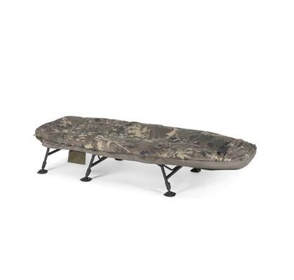 Nash Ležadlo so spacákom Indulgence HD40 6 Leg Sleep System Camo