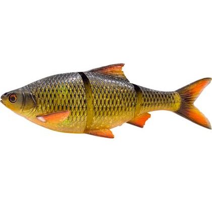 Savage Gear Gumová nástraha 3D Line Thru Roach Slow Sinking Clear Rudd