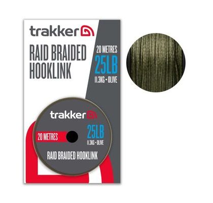 Trakker Návazcová šňůrka Raid Braided Hooklink 20m