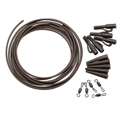 Nash Montáž Ready Tied Unleaded Solid Bag Leader 40lb 35cm 3ks