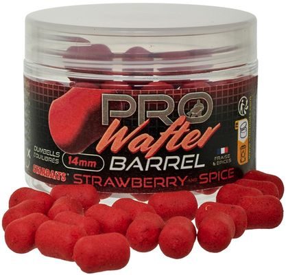 Starbaits Boilies Wafter Strawberry Spice 14mm 50g