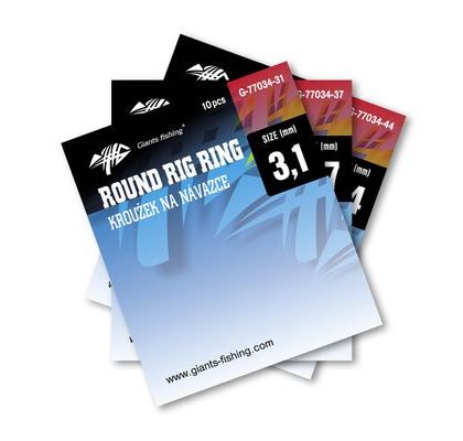 Zfish Náväzcové Krúžky Rig Rings 20 ks