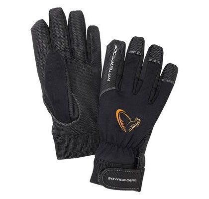 Savage Gear Rukavice All Weather Glove Čierne