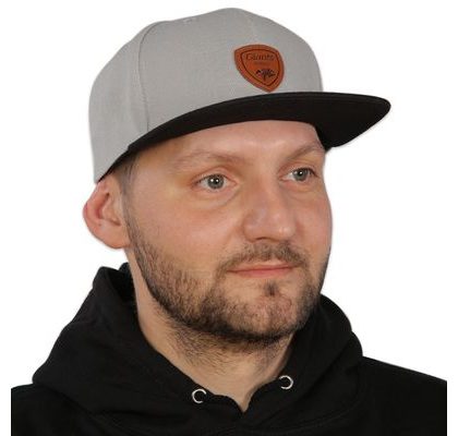 Giants Fishing Kšiltovka Flat Cap Grey/Black