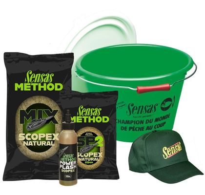 Sensas Akční kbelík Method Mix Scopex