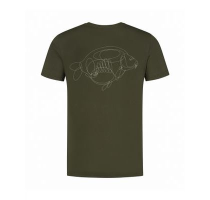 Korda Tričko One Liner Tee Olive