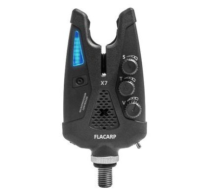 Flacarp Hlásič X7 s RGB diódou a vysielačom signálu
