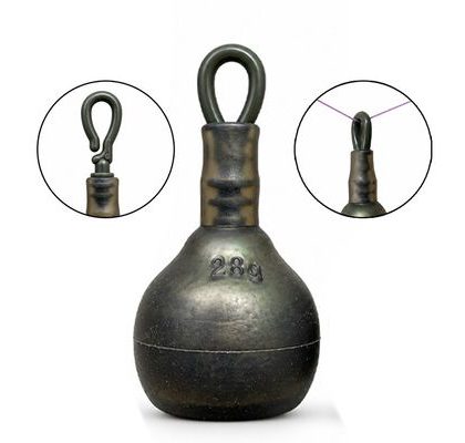 Giants fishing Záťaž Back Lead Coated 2ks