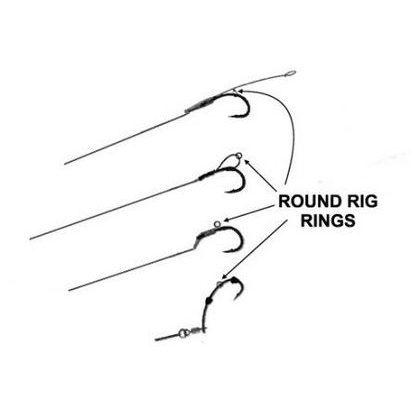 Zfish Náväzcové Krúžky Rig Rings 20 ks