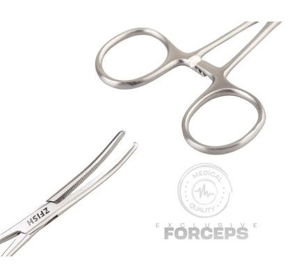 Zfish Pean Zahnutý Forceps Curved 10cm