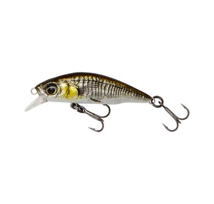 Savage Gear Wobler 3D Sticklebait Twitch Sinking Ayu Green Silver