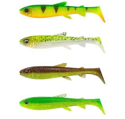 Savage Gear Gumová nástraha 3D Whitefish Shad Dark Water Mix