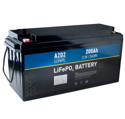 A2D2 Baterie LiFePO4 12,8V 200Ah M8 Gotion cells