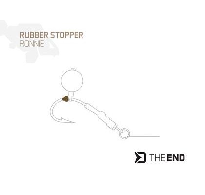 Delphin Zarážka Olive - Rubber Stopper