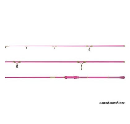 Delphin Prut Queen Candy 360cm 3lb 2díl