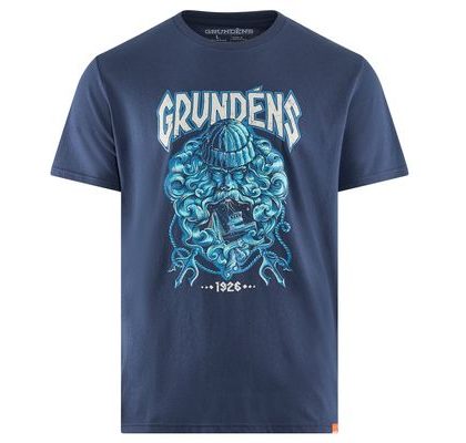 Grundéns Triko Njord SS T-Shirt Dark Navy