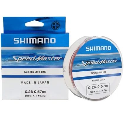Shimano Zužovaný vlasec Speedmaster Surf Taper ld Clear 10x15m
