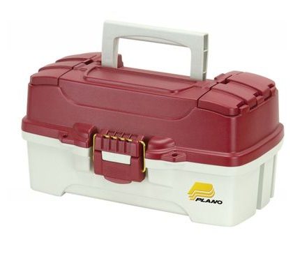 Plano Kufr Tray Tackle Box Red Metallic