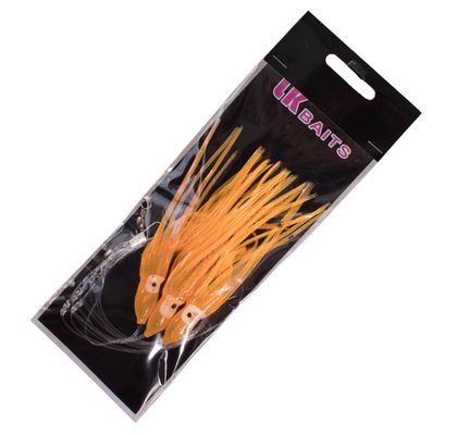 LK Baits Náväzec Chobotnica Orange/Oranžový
