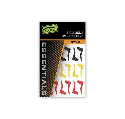 Fox Sada na Zig Rig Edges Zig Aligna kit Multi Sleeve kit 9ks