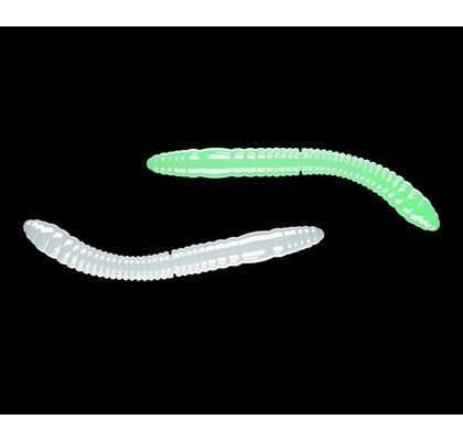 Libra Lures Fatty D’Worm Glow UV zelená