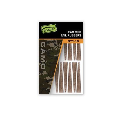 Fox Převleky Edges Camo Lead Clip Tail Rubbers 10ks