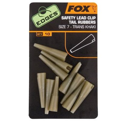 Fox Převleky na závěsky na olovo Edges Lead Clip Tail Rubbers vel. 7