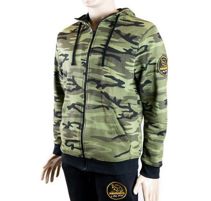 Mikbaits Mikina Zip up camou