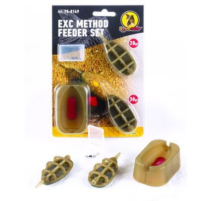 Extra Carp Method Feeder Set 50,60g + formička