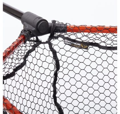 Savage Gear Podberák Pro Finezze Rubber Mesh Net L