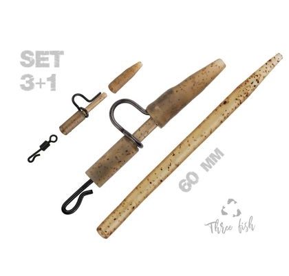 Zfish Záveska Heavy Duty Clip Complete Set 60mm