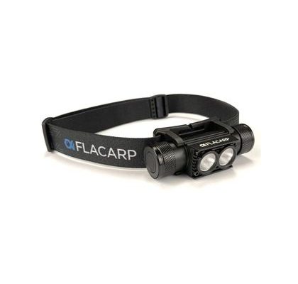 Flacarp Vodotěsná nabíjecí čelovka HL3UV bílá + UV LED