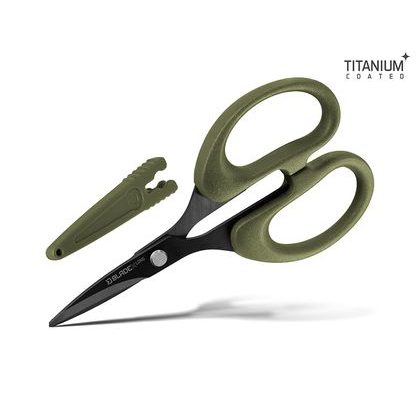 Delphin Nožnice s vrúbkami BladeX Long Titan 12cm