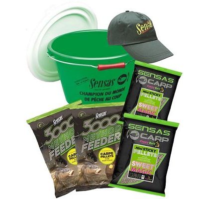 Sensas Akčný vedierko 3000 Method Feeder Pellets