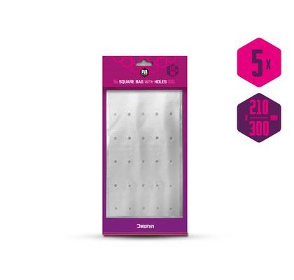 Delphin PVA hranatý sáček s otvory 'tastic XXL / 5ks