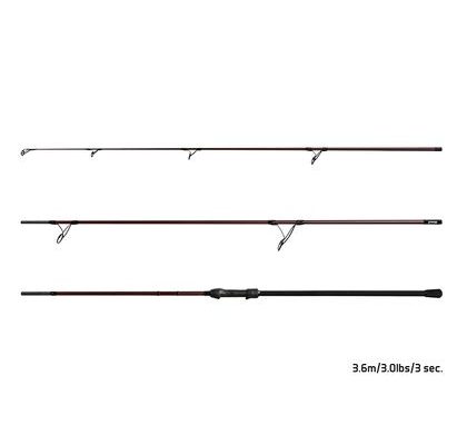 Delphin Prút CorsaBlack Nero 380cm 3,5lbs 2diel