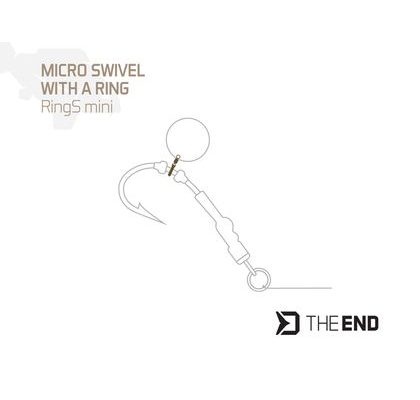 Delphin Obratlík Rolling Swivel A-01 10ks