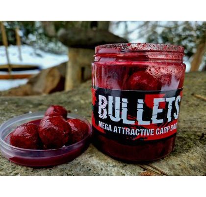 G.B.U. Boilies v dipu Bullets Strawberry Punk 200g