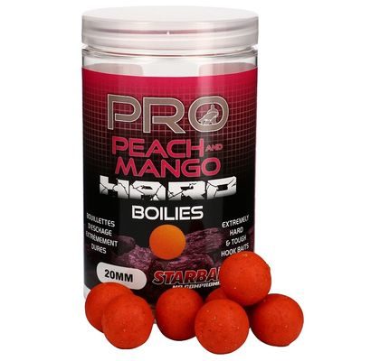 Starbaits Boilie Hard Probiotic Broskyňa & Mango 200g
