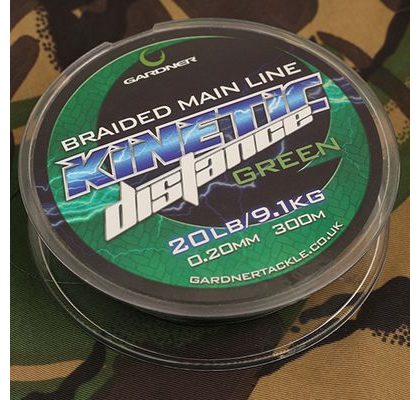 Gardner Splétaná šňůra Kinetic Distance Braid 0,20mm 20lb 300m