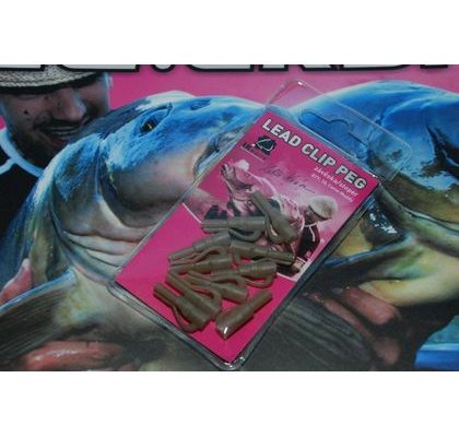 LK Baits Lead Clip Peg Camo Muddy